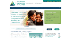 Desktop Screenshot of adoptionknowledge.org